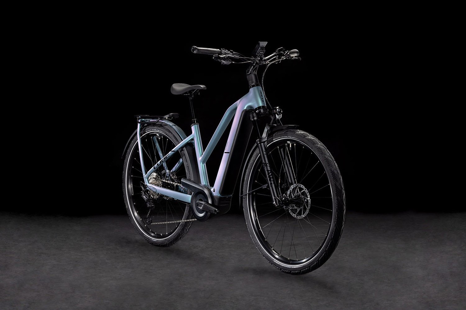 Cube Kathmandu Hybrid SLX 800 Lady smaragdgrey´n´black – Bild 2